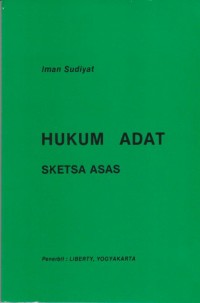 Hukum Adat Sketsa Asas