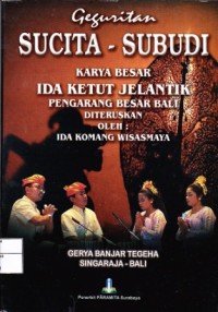 Geguritan Sucita-Subudi