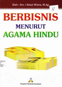 BERBISNIS MENURUT AGAMA HINDU