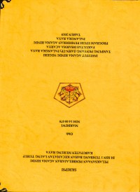 Pelaksanaan Pembelajaran Agama Hindu Di SDN 1 Tumbang Bahan Kecamatan Laung Tuhup Kabupaten Murung Raya