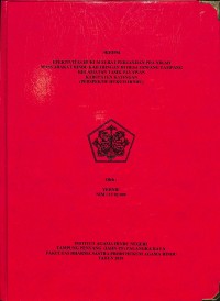 Efektivitas Hukum Surat Perjanjian Pra Nilah Masyarakat Hindu Kaharingan Di Desa Tewang Tampang Kecamatan Tasik Payawan Kabupaten Katingan ( Perspektif Hukum Hindu )