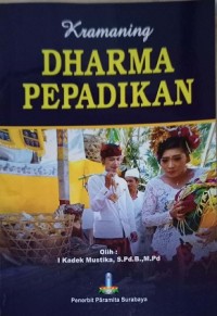 Kramaning Dharma Pepadikan