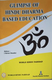 Glimpse Of Hindu Dharma Based Education