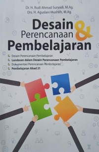 Desain & perencanaan  pembelajaran