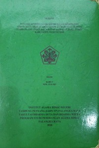 Pengaruh Media Komunikasi Dalam Kehidupan Sosiak Masyarakat Umat Hindu Keharingan di Desa Tumbang Pasangon Kec. Kahayan Hulu Utara Kab. Gunung Mas