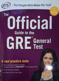 The Official Guide To The Gre General Test