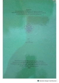 Pasah patahu di dusun tumbang anoh kecamatan pasak talawang kabupaten Kapuas (kajian bentuk, fungsi dan makna)