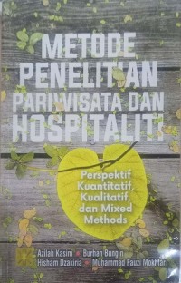 Metode Penelitian Pariwisata dan Hospitaliti