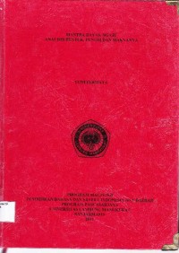Mantra Dayak Ngaju Analisis Bentuk, Fungsi Dan Maknanya