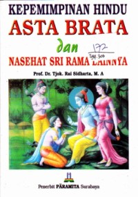 KEPEMIMPINAN HINDU ASTA BRATA & NASEHAT SRI RAMA LAINNYA