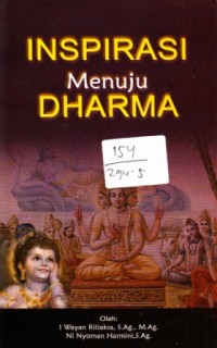 INSPIRASI MENUJU DHARMA