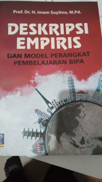 Image of Deskripsi Empiris Dan Model Perangkat Pembewlajaran Bipa