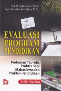 EVALUASI PROGRAM PENDIDIKAN