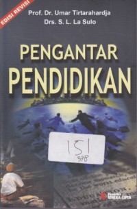 PENGANTAR PENDIDIKAN