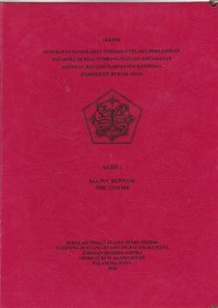 Penerapan Sanksi Adat Terhadap Pelaku Perkawinan Hatamput Di Desa Tumbang Manggu Kecamatan Sanaman Mantikei Kabupaten Katingan (Perspektf Hukum Adat)