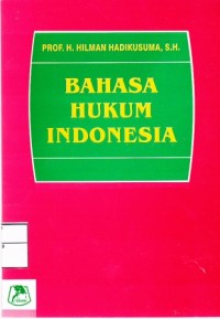 Bahasa Hukum Indonesia