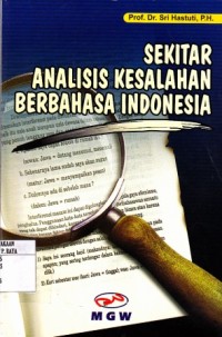 Sekitar Analisis Kesalahan Berbahasa indonesia