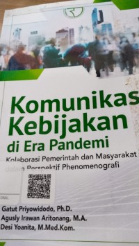 Image of Komunikasi Kebijakan di Era Pandemi
