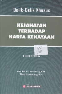 Image of Kejahatan Terhadap Harta Kekayaan 