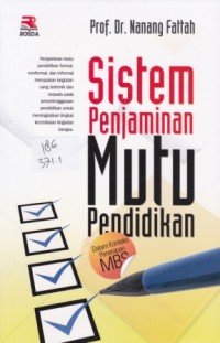 SISTEM PENJAMIN MUTU PENDIDIKAN